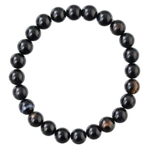Sulemani Bracelet for Women Men's Gifts - Protection Healing Crystal Bracelet - 8mm Gemstone Beaded Adjustable